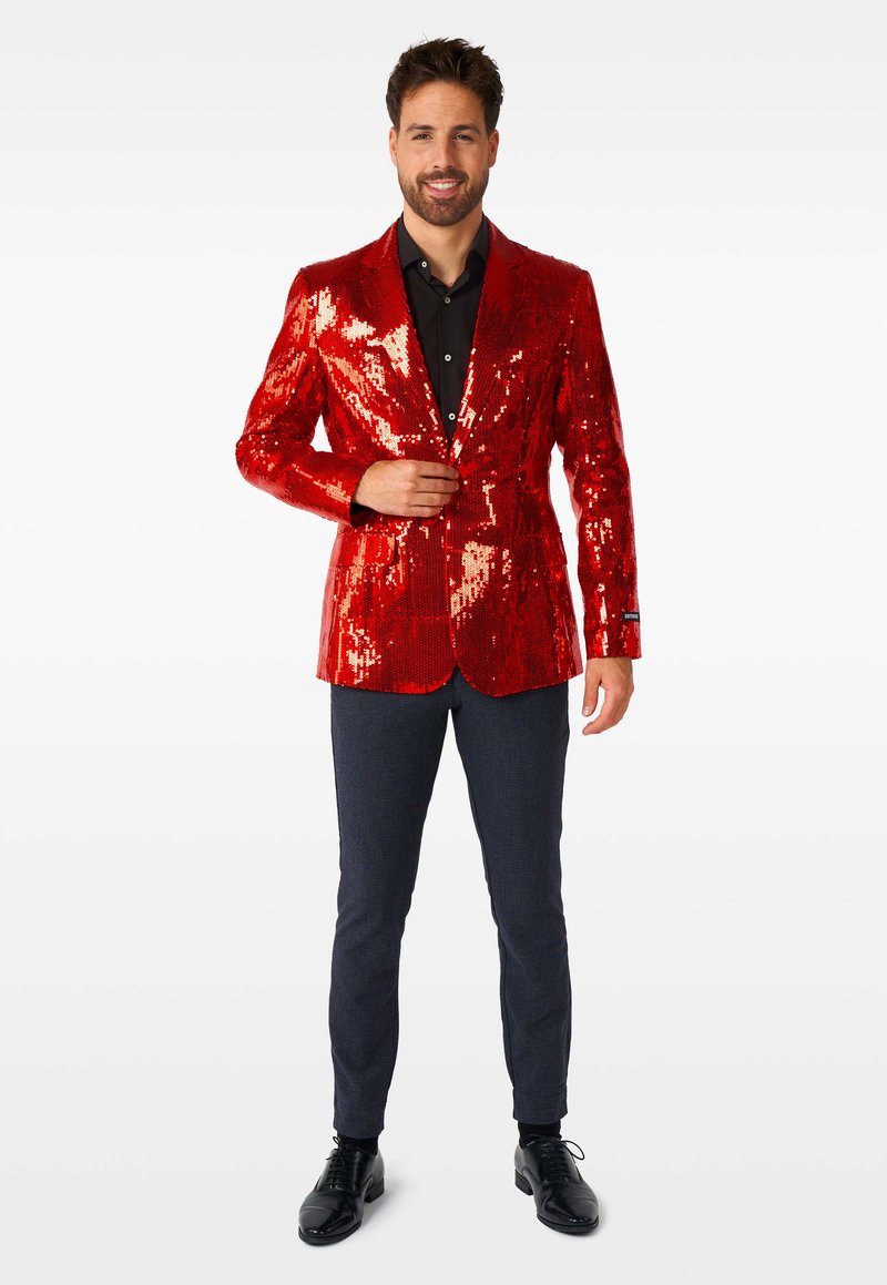 Veste Sequins Doré Dress Up America 742-S Gilet Adulte Paillettes Argentées, S Sequin Homme