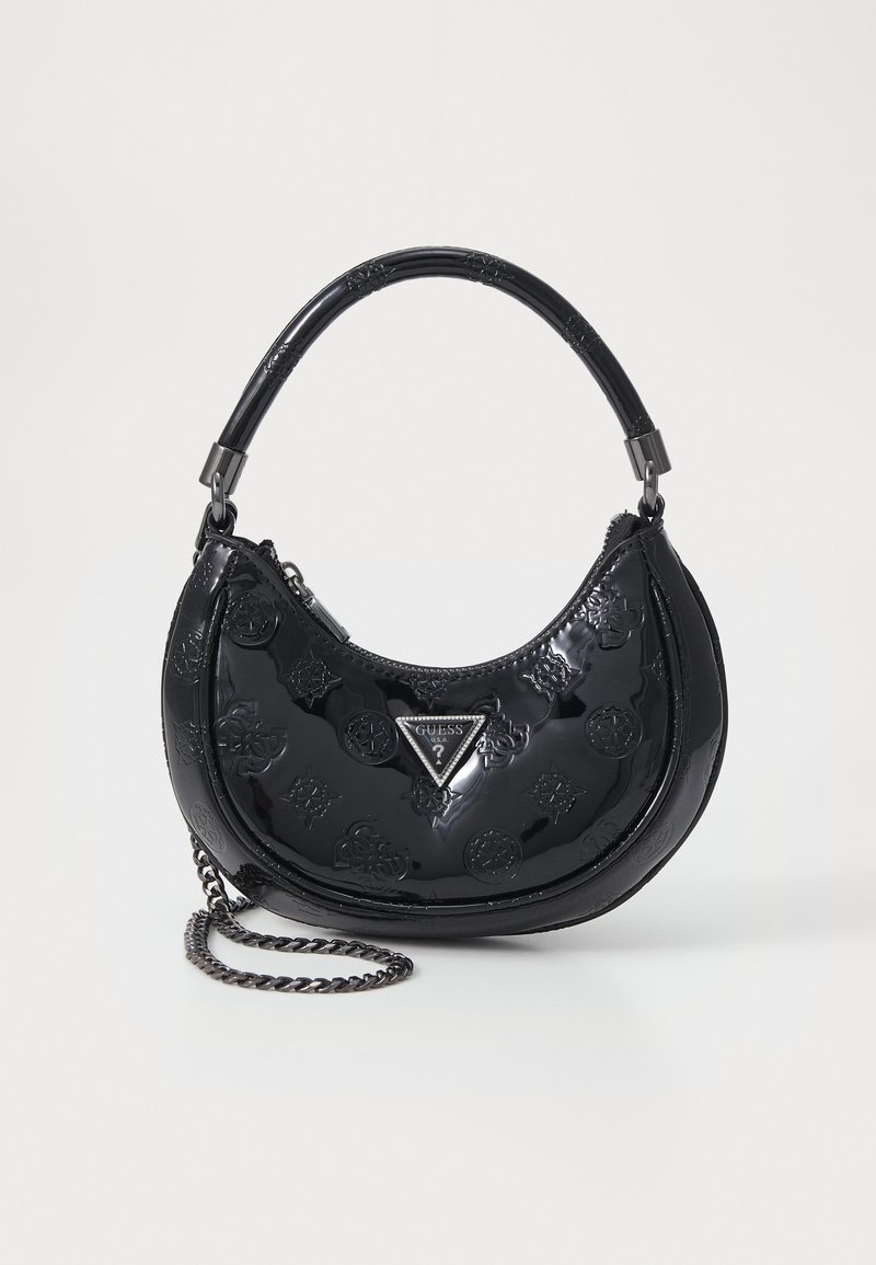 Guess ZALINA SMALL HOBO - Håndveske - black logo
