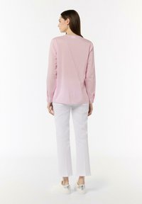 comma casual identity MIT TURN-UP-ÄRMEL - Bluse - rosa