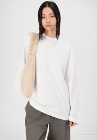 Weekday OVERSIZED LONG SLEEVE  - Topper langermet - white