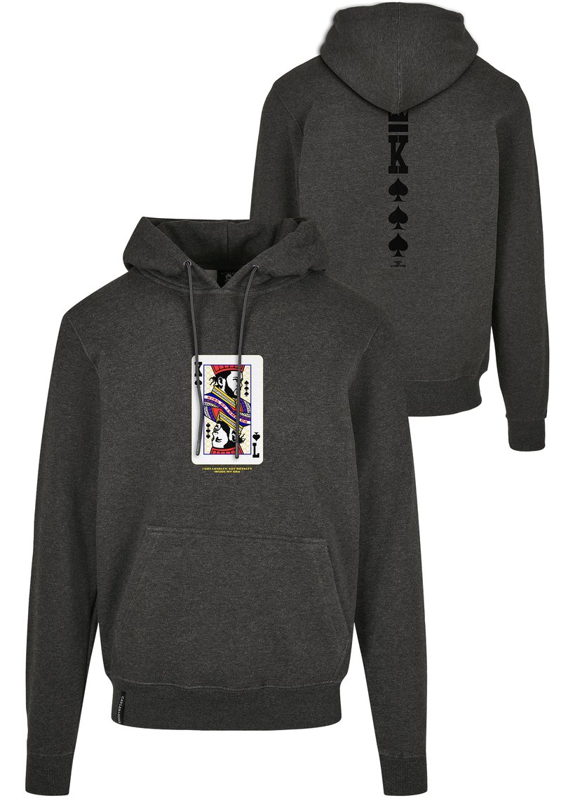 Cayler & Sons - WL COMPTON CARD - Hoodie - charcoal/mc, Vergroten