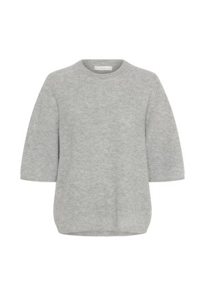 InWear GARO MONIKA - Strickpullover - granite melange