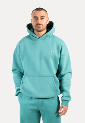 Smilodox HOODIE DAWSON - Hættetrøje - petrol