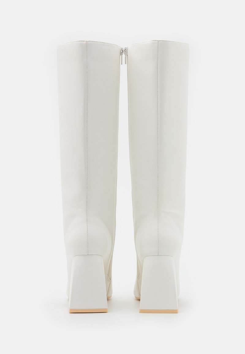 Damen Klassische Stiefel | Nly by Nelly CURVE UNDER KNEE BOOT High Heel Stiefel white/weiß - PG02704 Damen Klassische Stiefel | Nly by Nelly CURVE UNDER KNEE BOOT High Heel Stiefel white/weiß - PG02704