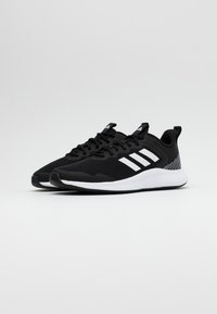 adidas Performance FLUIDSTREET - Sapatilha de treino - core black/footwear white