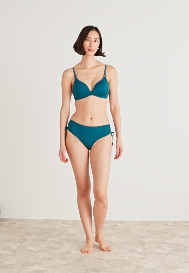 Triumph Summer Mix & Match W 01 SD - Reggiseno Bikini Donna, Taglia 50, Colore Mystic Sea