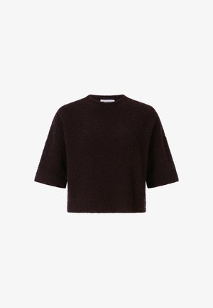 Rich & Royal, RICH & ROYAL PULLOVER - Basic T-shirt - chocolate torte