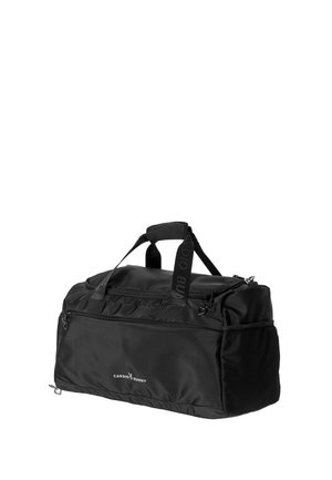 Must sporditasku kahe sangaga, esiküljel tõmblukuga tasku, võrkmaterjalist küljetasku ja eesosas "Cardio Bunny" logo.