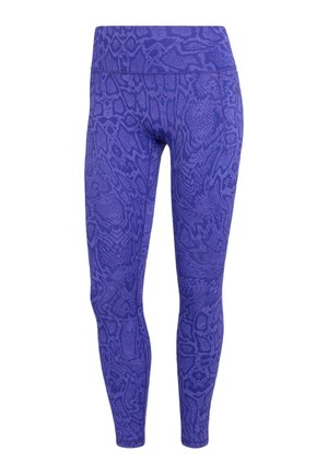 adidas Performance, OPTIME PRIMELIFT SNAKE 7/8 LEGGINGS - Leggings - solar purple   pure purple