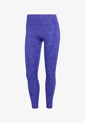 adidas Performance, OPTIME PRIMELIFT SNAKE 7/8 LEGGINGS - Leggings - solar purple pure purple