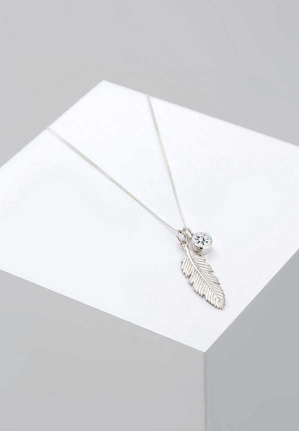 FEATHER - Halskette - weiss