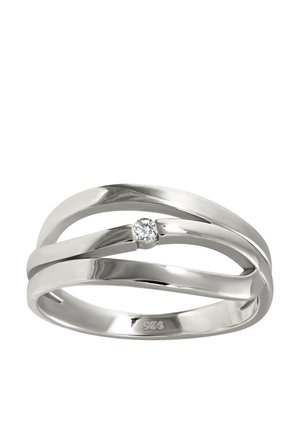 ZIRKONIA DESIGN - Ring - silberfarben weiß