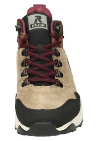 Rieker Sport Bottines à lacets - black fango kastanie peanut
