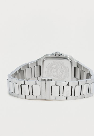 Versace GRECA EDGE UNISEX - Ρολόι - silver-coloured/light blue