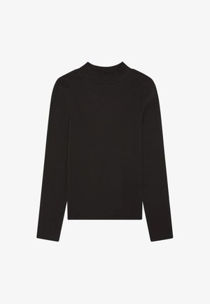 KnowledgeCotton Apparel, PULL COL MONTANT FEMME - Langarmshirt - chocolate torte