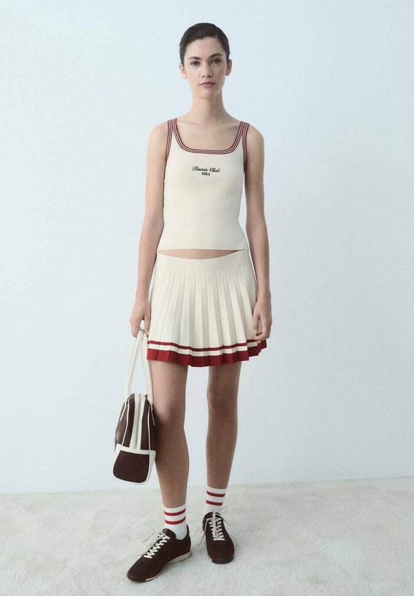 A-line skirt - écru2