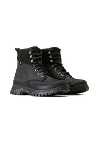 Ariat COUNTRY  MORESBY WATERPROOF - Bottines à lacets - oily distressed black