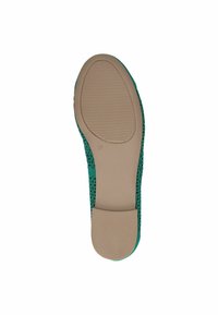 Caprice Balerinke - emerald suede