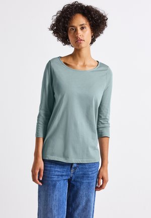 MIT U-BOOT-AUSSCHNITT - Longsleeve - blau