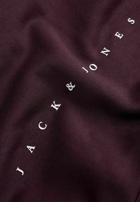 Jack & Jones JJESTAR  HOOD - Sweatshirt - plum perfect