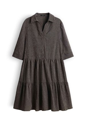 OPUS, FLARED FIT CRINKLE LOOK - Robe de jour - affogato