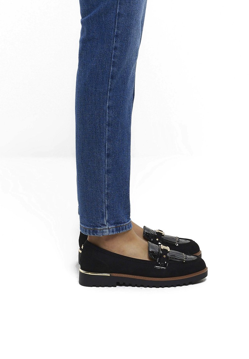 River Island Slipper black/schwarz Zalando.de