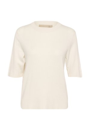 Culture EBBA ANNEMETTE  - Strickpullover - whitecap