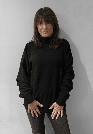 LUPETTO - Maglione - nero