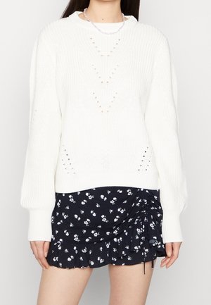 VILA Neule - white