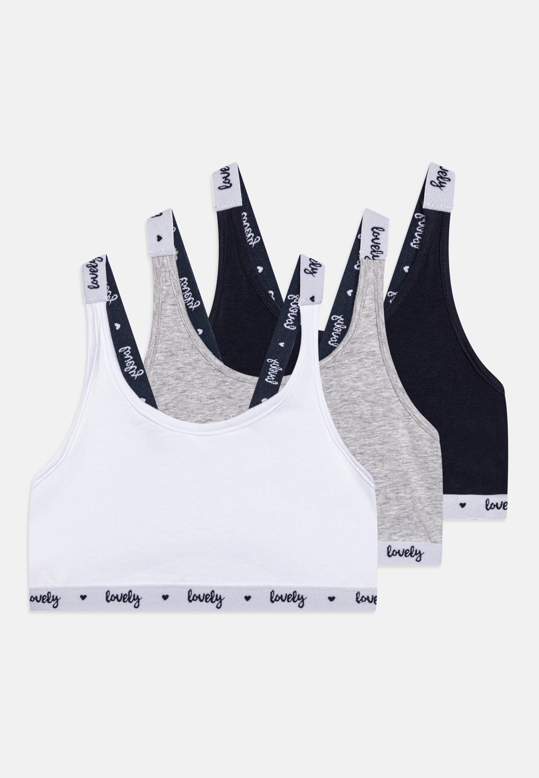 3-er Pack Sport BH Bustier Bis 3XL, 92% Baumwolle, (Stück Ab 5,99 - Foto 4