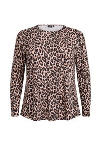 Longsleeve - brown leopard