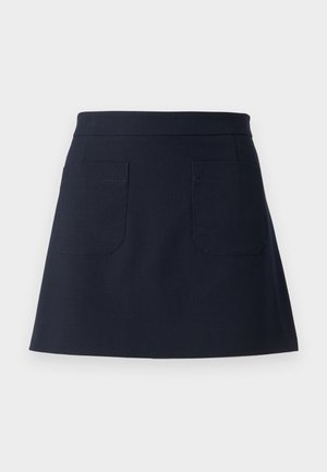 SCOTT POCKET MINI - Mini sijonas - navy