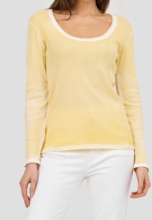Langarmshirt - yellow
