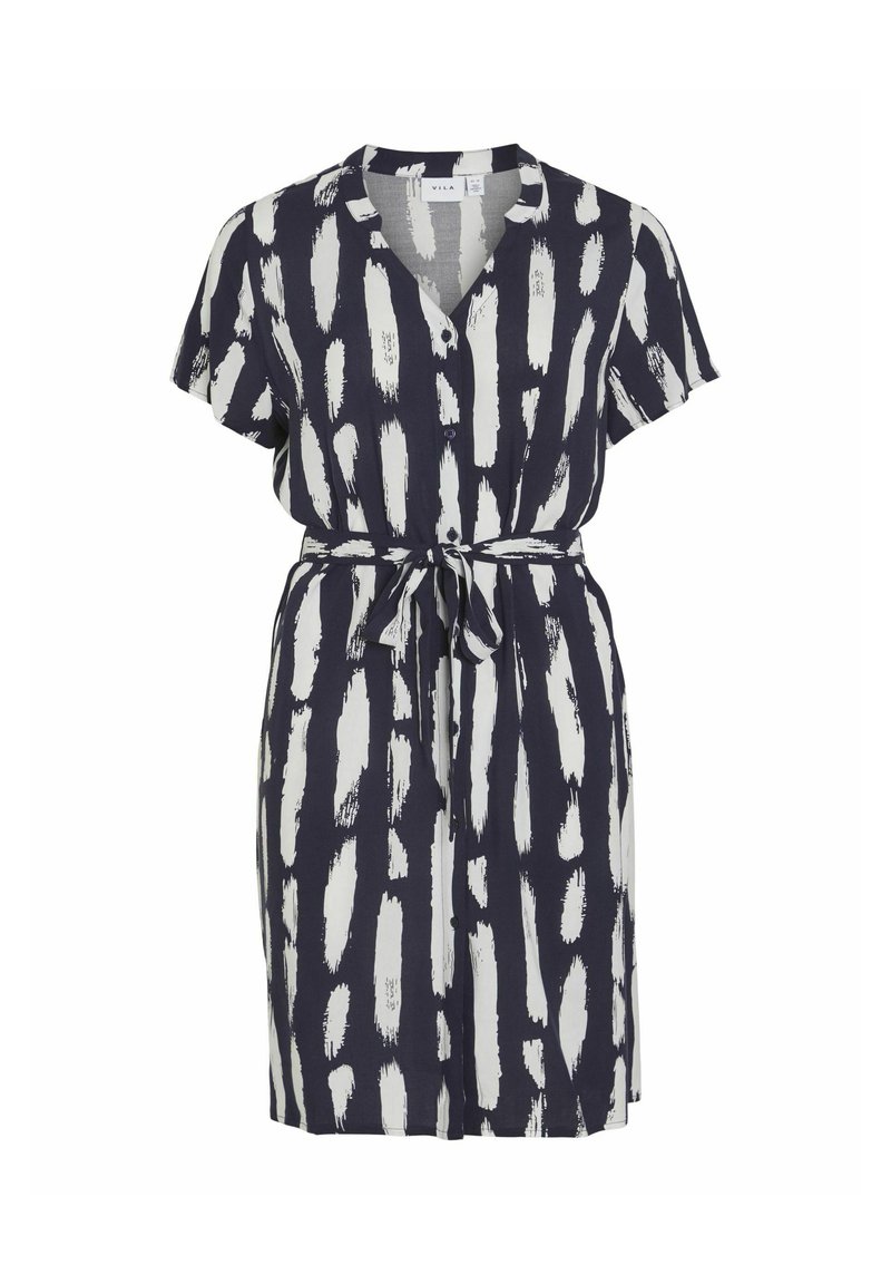 Vila Blousejurk donkerblauw Vila Blousejurk donkerblauw