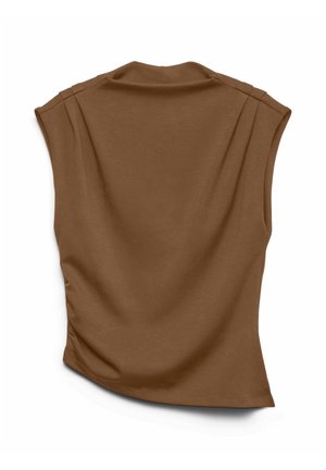 Vero Moda, BLUSE VMMILLE TOP - T-shirt basique - toffee