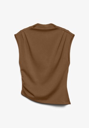 Vero Moda, BLUSE VMMILLE TOP - T-shirt basique - toffee