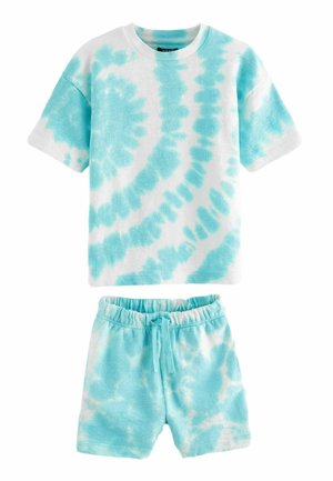 CHARACTER SET REGULAR FIT - Träningsbyxor - blue tie dye