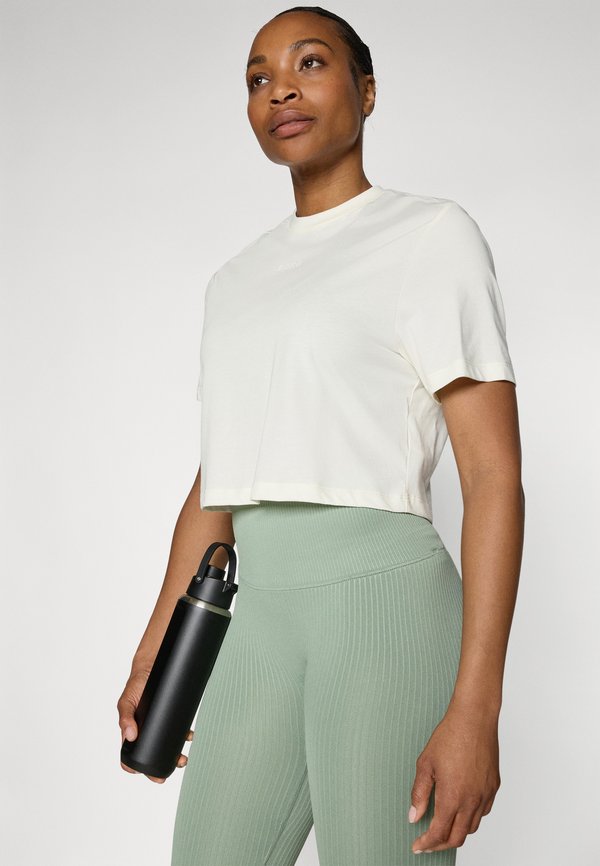 STUDIO CROPPED - Print T-shirt - cannoli cream2