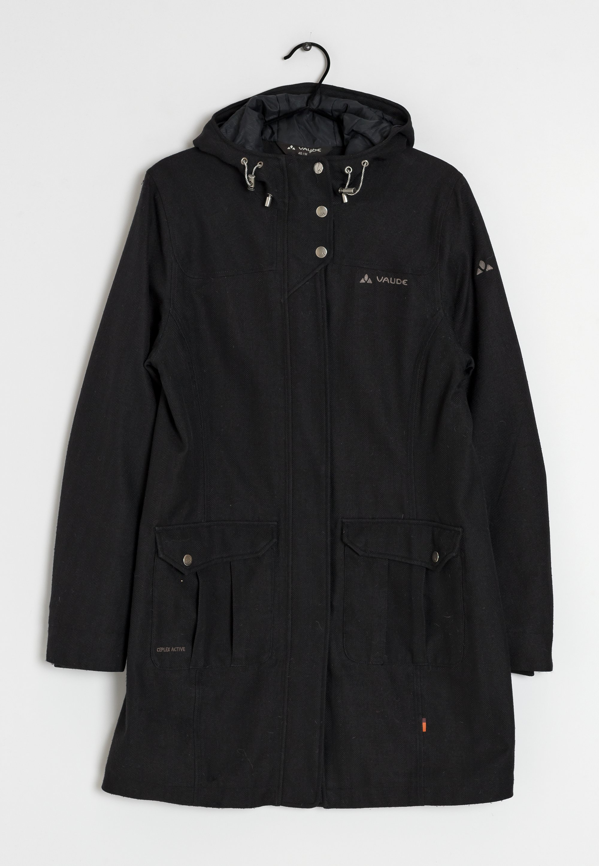 Vaude Kurzmantel black/schwarz (Pre-owned) Zalando