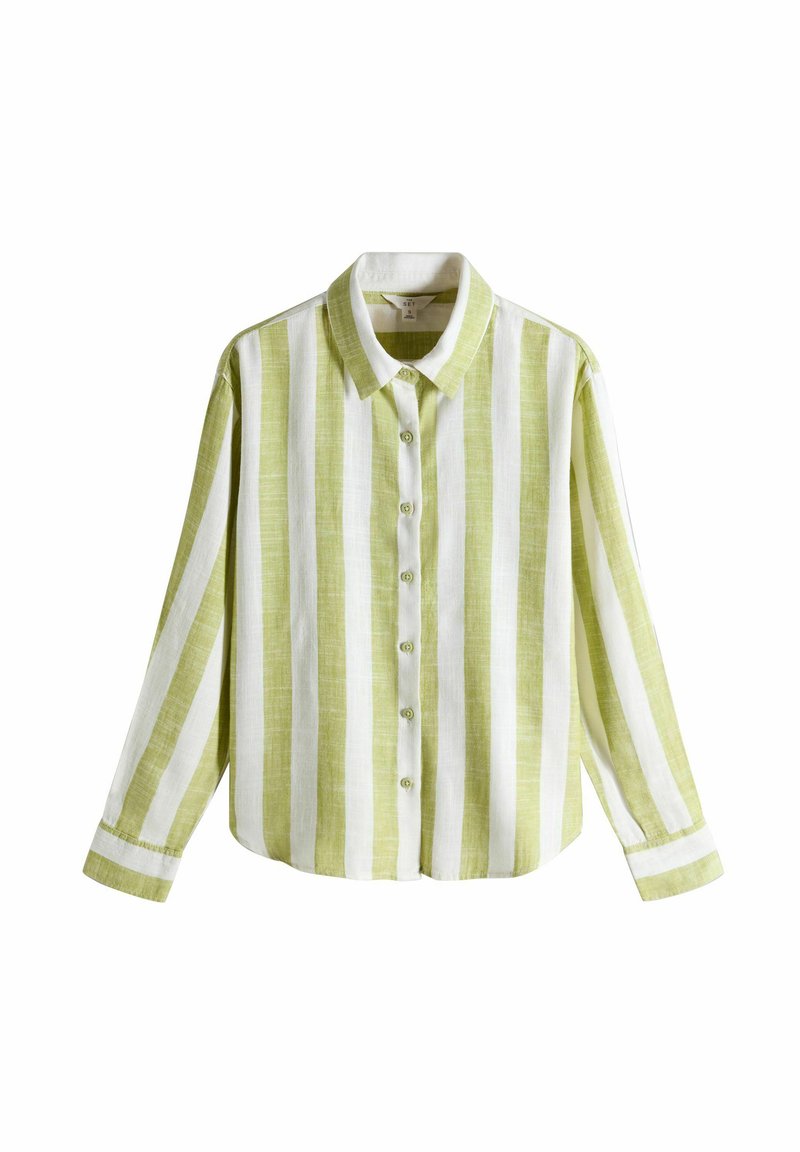 THE SET REGULAR FIT - Blus - lime green