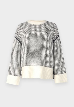 rag & bone KATIE LONG SLEEVE - Striktrøje - ivory