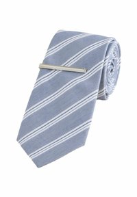 Next STRIPE - Krawatte - blue