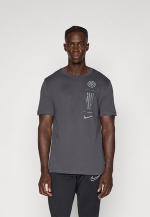 INTER M FOOTBALL TEE - Klubové oblečenie - anthracite