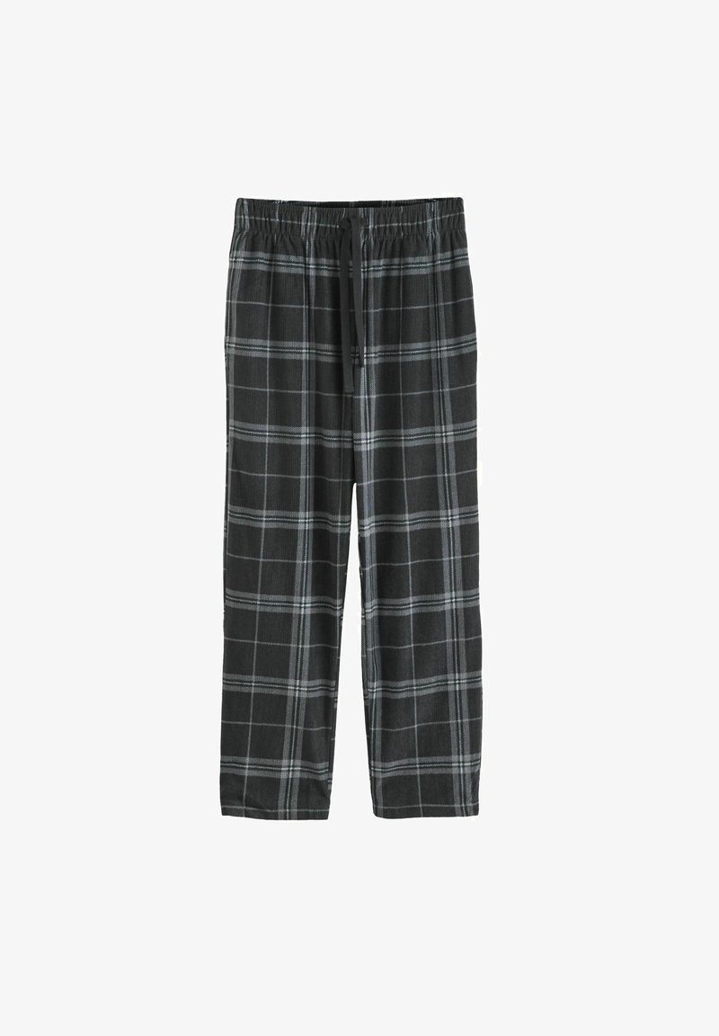 Next CUFFED FIT COSY - Donji dio pidžame - black check