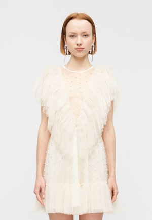 NATHALIE BEAD DRESS - Cocktail φόρεμα / Φόρεμα για πάρτι - cream white