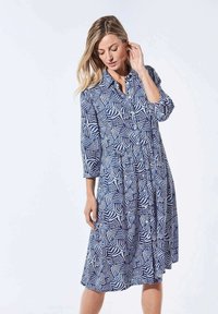 GOLDNER Blusenkleid - royal blue
