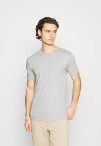 Denim Project 10 PACK  - Pamata T-krekls - black/white/light grey melange