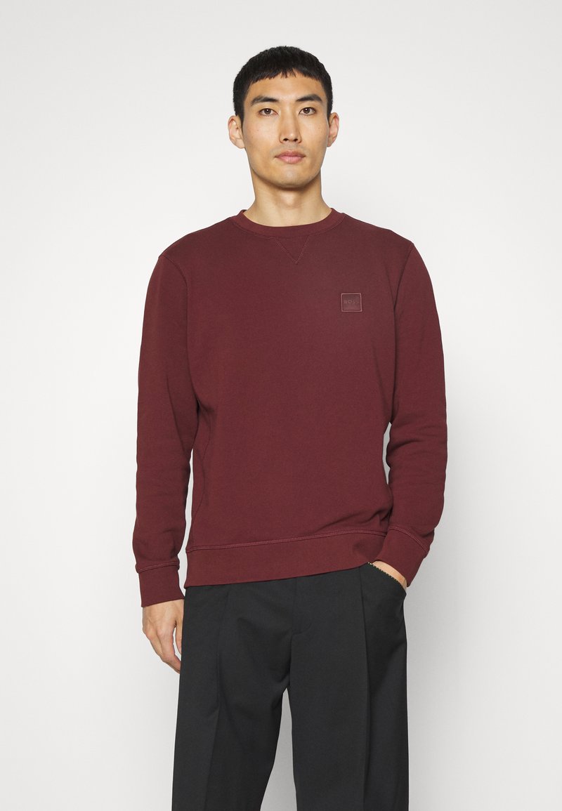 BOSS WESTART - Camisola - dark red