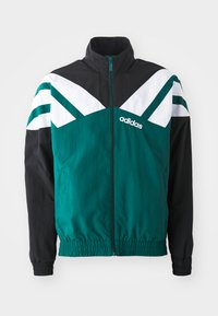 TRACK  - Summer jacket - collegiate green/black