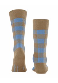 Burlington BUFFALO CHECK - Socken - camel